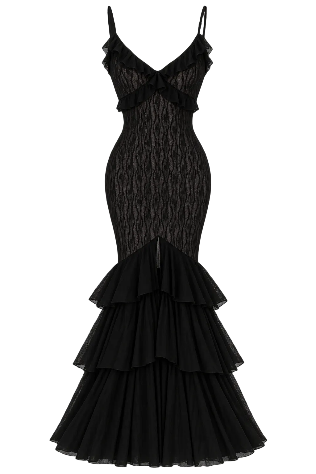 Vestido Encaje Olan