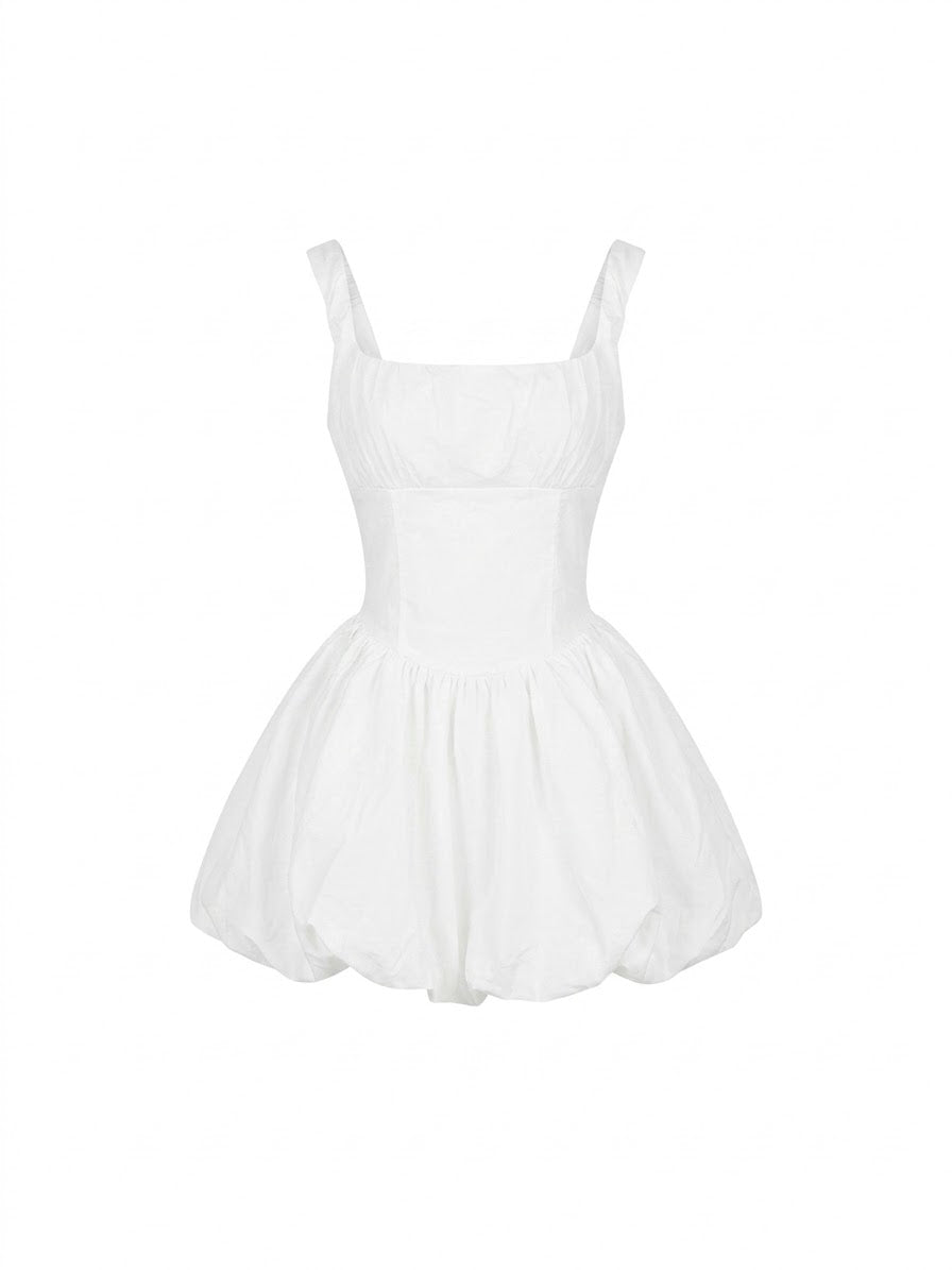 Vestido Globo Blanco
