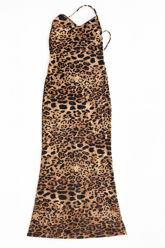 Vestido Print Leopardo