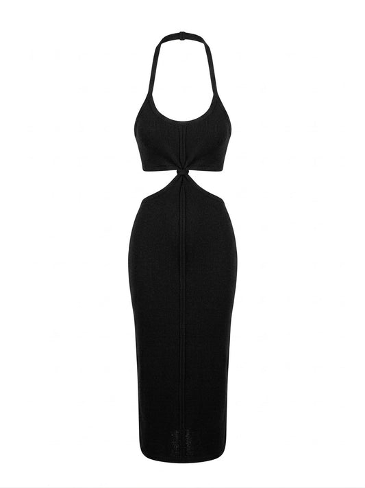 Vestido Nudo Negro