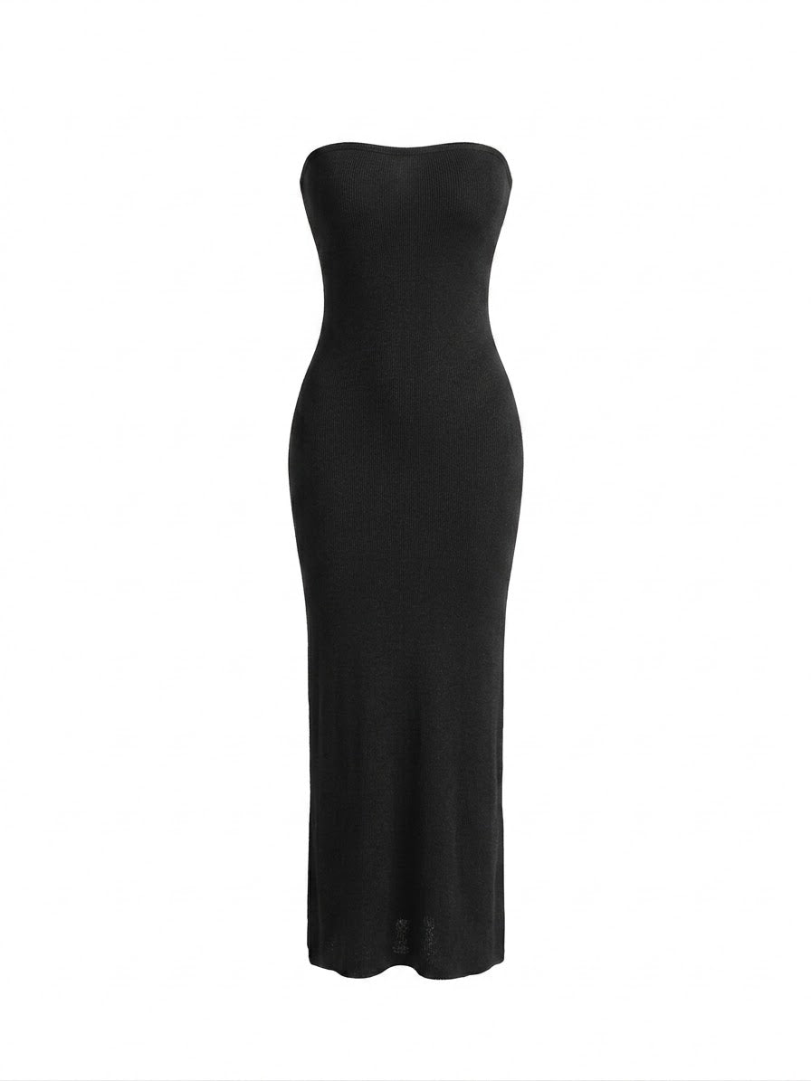 Vestido Straple Textura