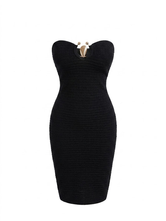 Vestido Tejido Caracol